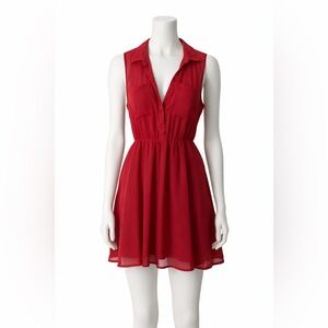 H&M Vibrant Red Mini Dress